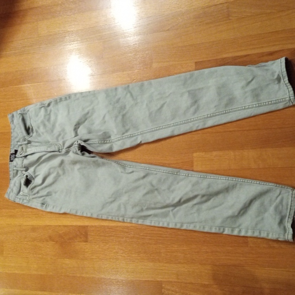 BDG Urban Outfitters Gray Washed Mom High Rise Jeans women's 25